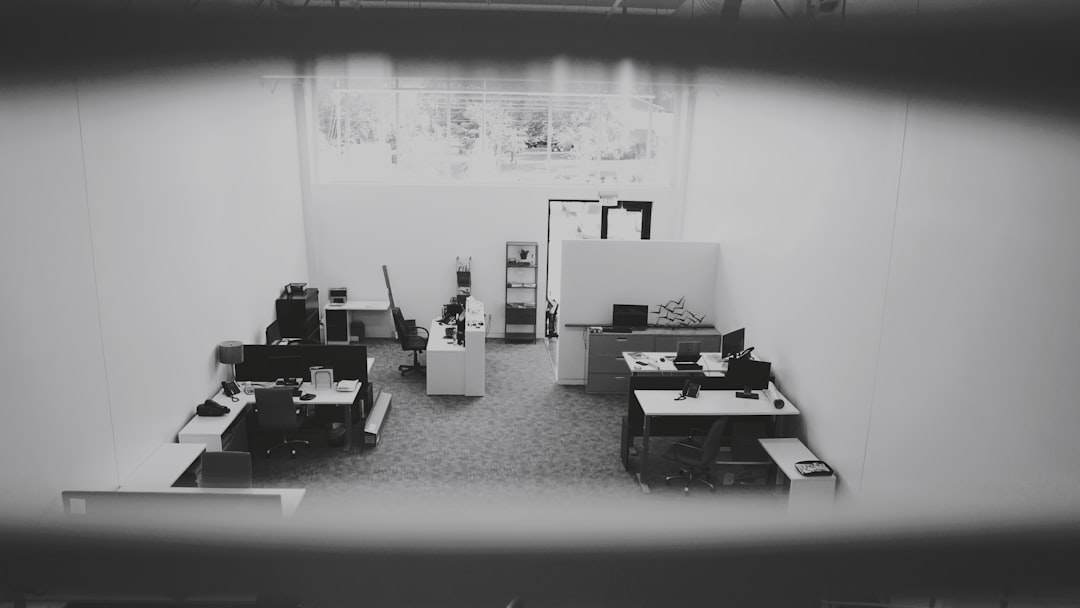 office desk work finance